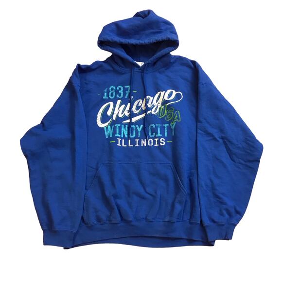 Chicago city travel hoodie size XL - Picture 1 of 4